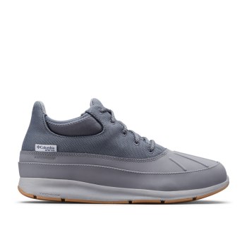 Columbia Delray PFG Duck - Sneaker Herren Tiefes Grau Weiß - TRDO79513